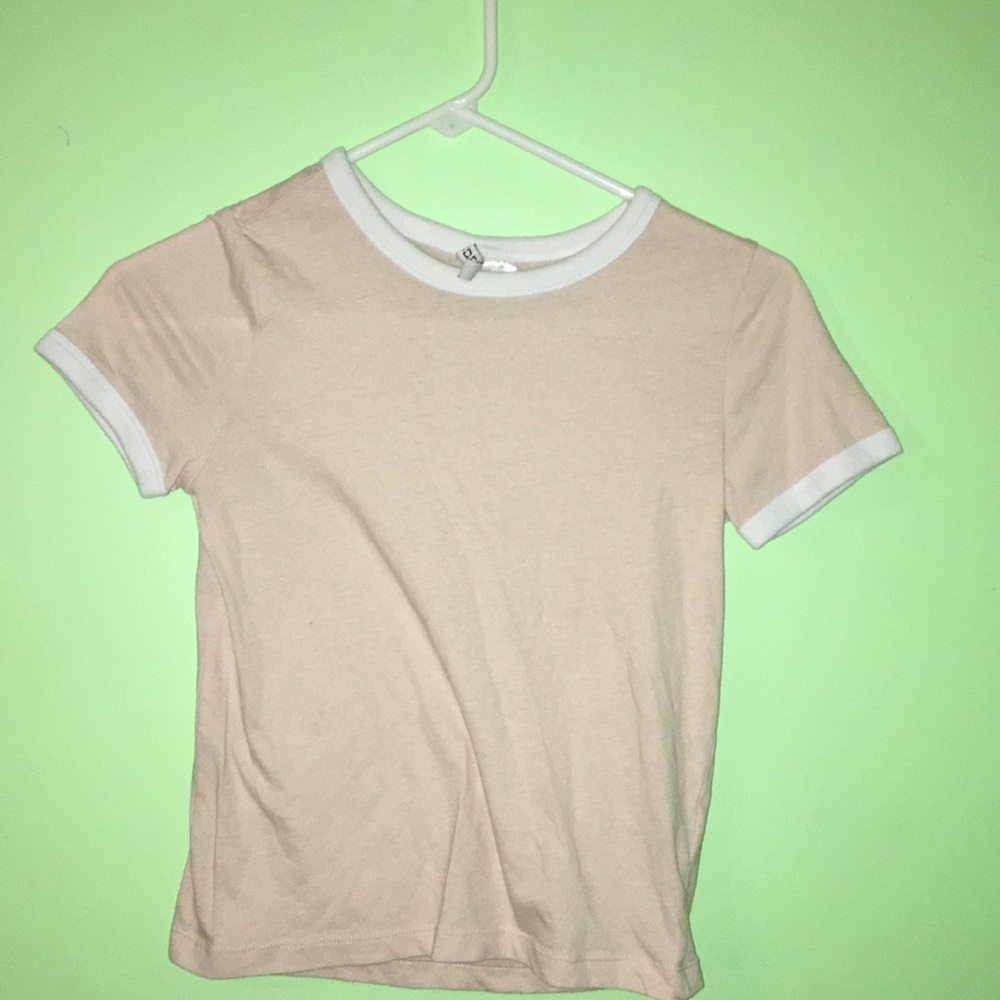 Pink crop top